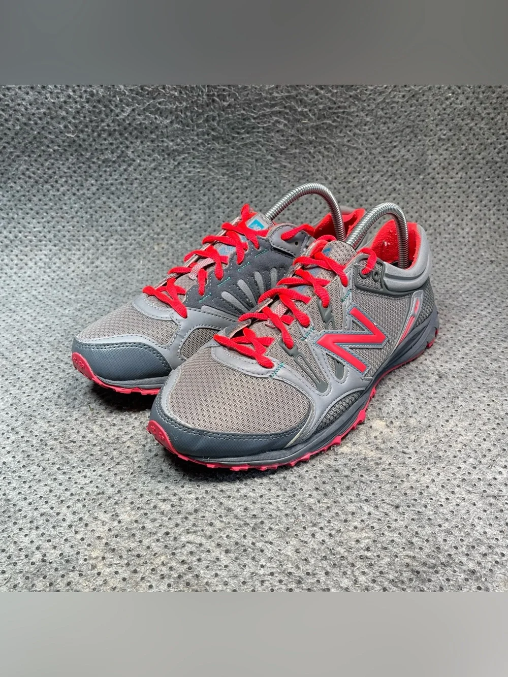 New Balance 101 Grey Red Mesh Shoes Size 10 Women’s